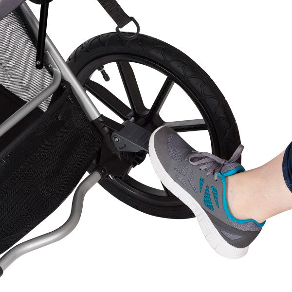 🔥 HOT DEAL 🔥 Evenflo - Victory Plus Jogging Stroller Travel System with LiteMax Infant Car Seat Malibu