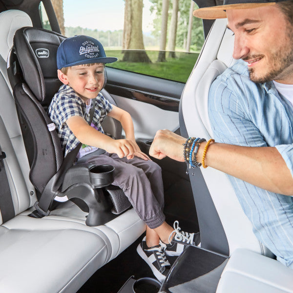 Evenflo - Chase Plus 2-in-1 Booster Car Seat (Huron Black)