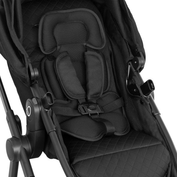 Evenflo Omni Ultra Travel System with Revolve180 LiteMax NXT Rotational Infant Car Seat - Caviar Black