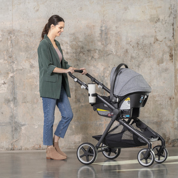 Evenflo - GOLD SensorSafe Pivot Xpand Smart Modular Travel System - Single to Double - Moonstone