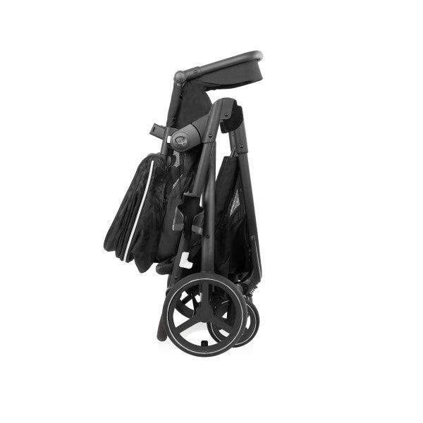 Evenflo Shyft Intuiti+ Travel System featuring Revolve180 LiteMax NXT with SensorySoothe (Dubhan Black)