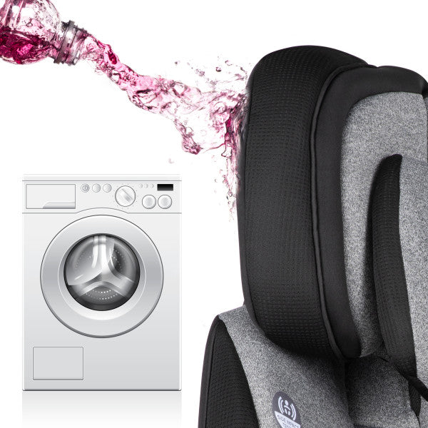 Evenflo - Symphony DLX All-in-One Convertible Car Seat (Ashland Gray)