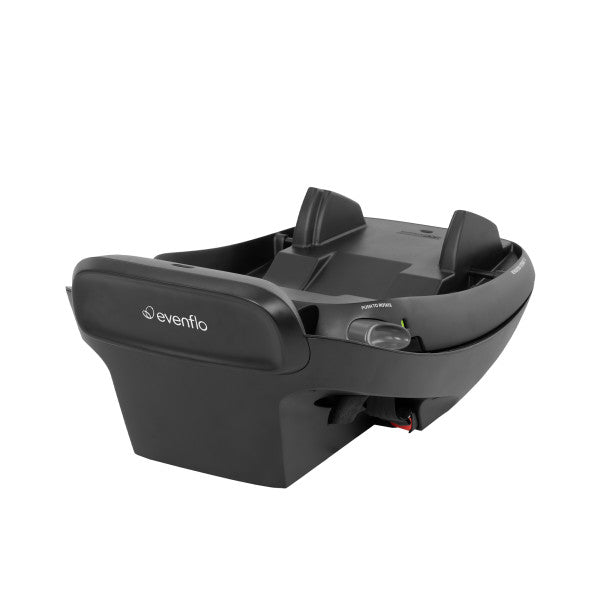 Evenflo Shyft Intuiti Travel System with Revolve180 LiteMax NXT Rotational Infant Car Seat (Black Shale)