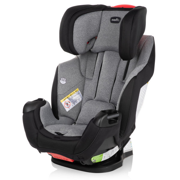 Evenflo - Symphony DLX All-in-One Convertible Car Seat (Ashland Gray)