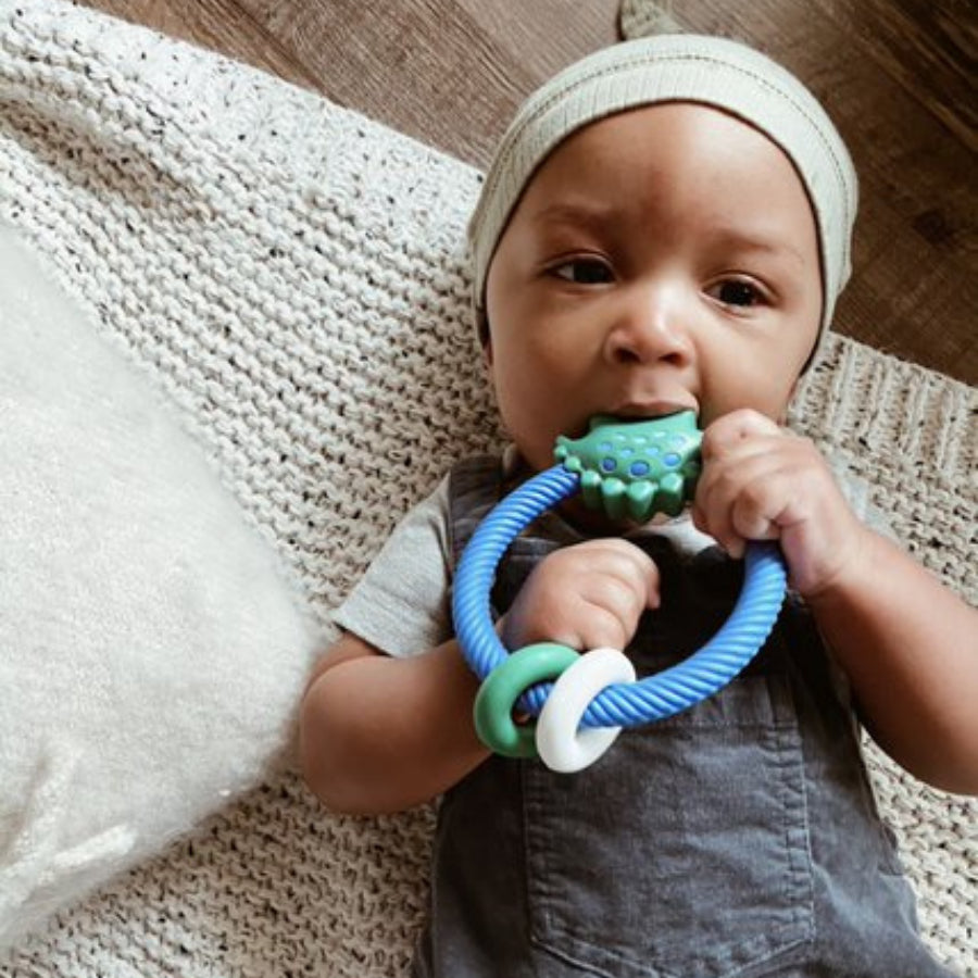 Itzy Ritzy - Ritzy Rattle™ Silicone Teether Rattles (7458855289010)