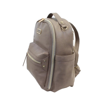 Itzy Ritzy - Taupe Itzy Mini™ Diaper Bag Backpack (7381168193714)