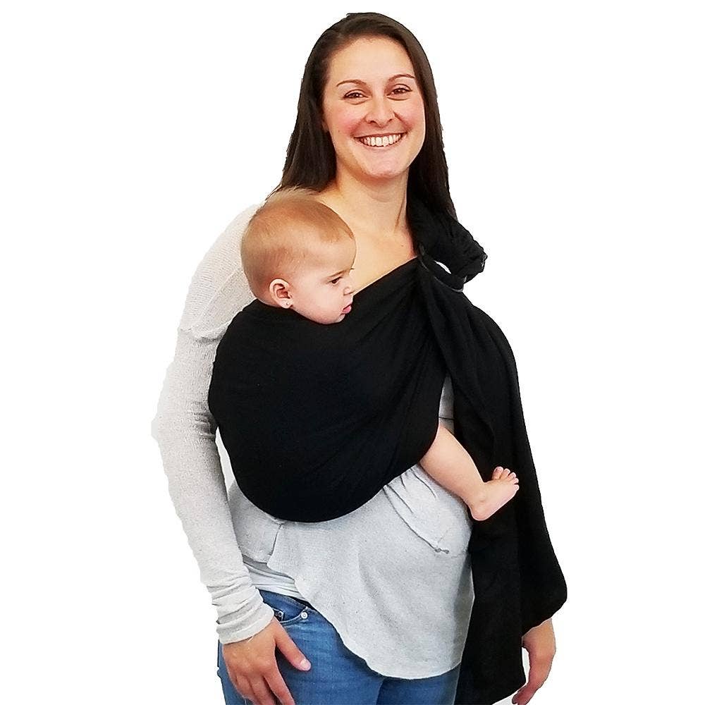 Gathered shoulder cheap ring sling