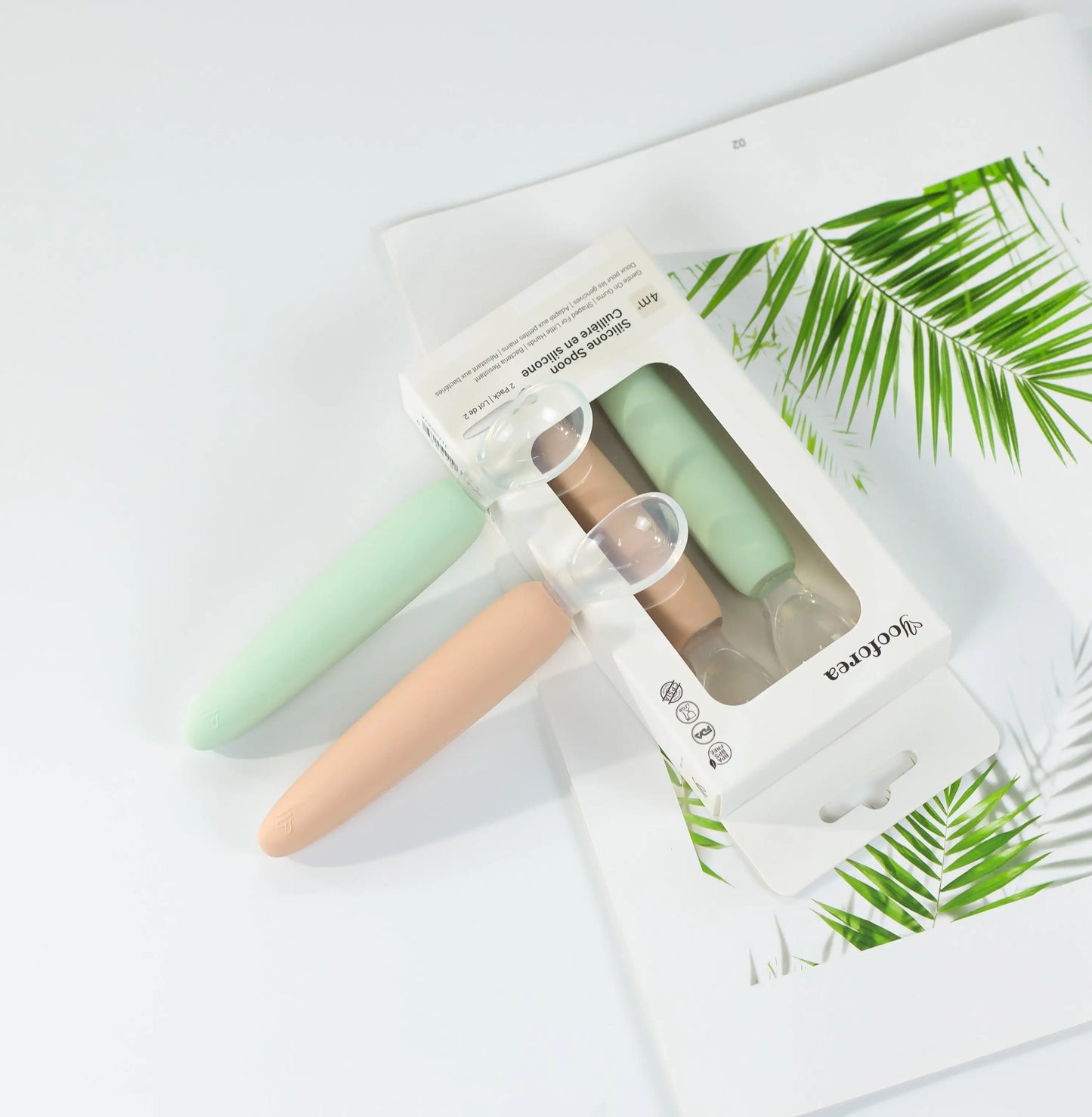 YOOFOREA - Silicone First Stage Teether Spoons