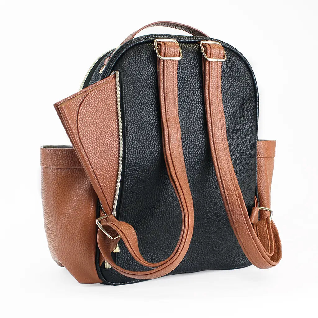 Itzy Ritzy - Coffee & Cream Itzy Mini™ Diaper Bag Backpack (7381168259250)