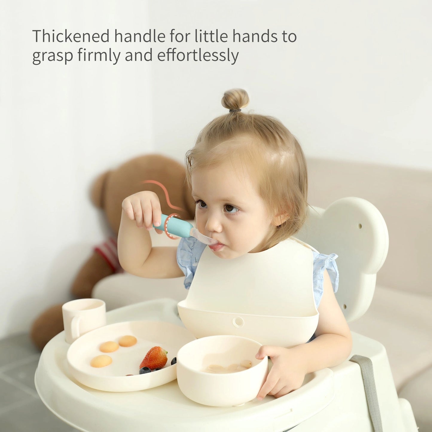 YOOFOREA - Silicone First Stage Teether Spoons