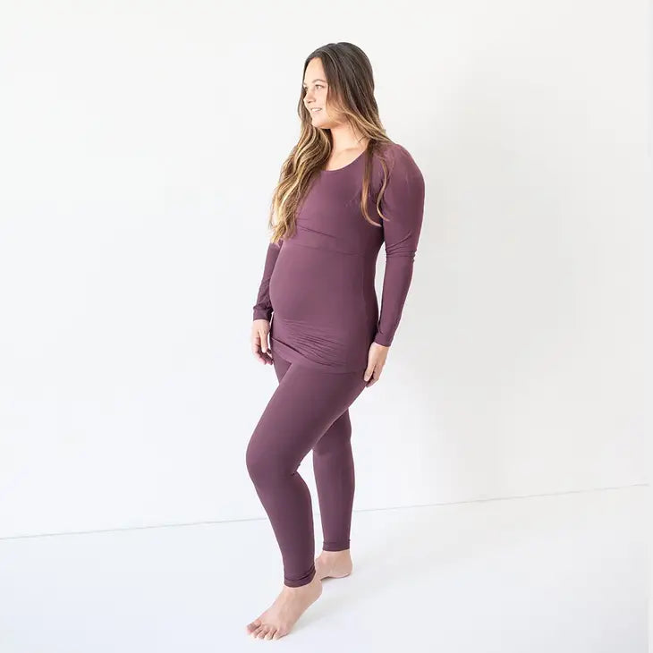Jane Long Sleeve Nursing Pajama Set - Top & Bottom