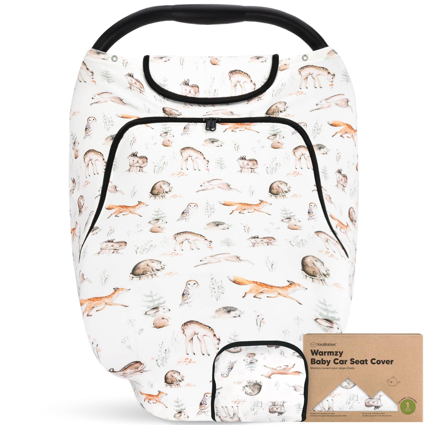 KeaBabies Warmzy Baby Carseat Cover (Arcadia) - ARRIVING FIRST WEEK OF DECEMBER