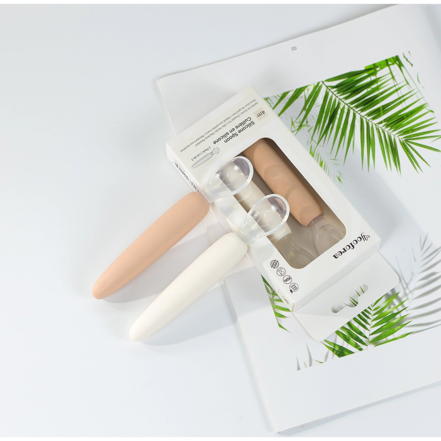 YOOFOREA - Silicone First Stage Teether Spoons