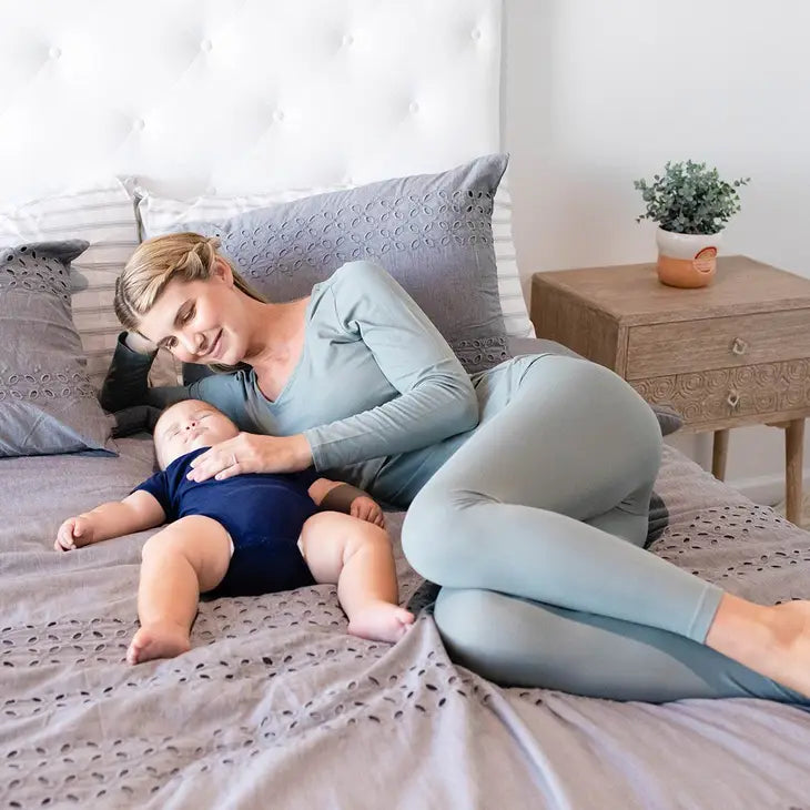 Jane Long Sleeve Nursing Pajama Set - Top & Bottom