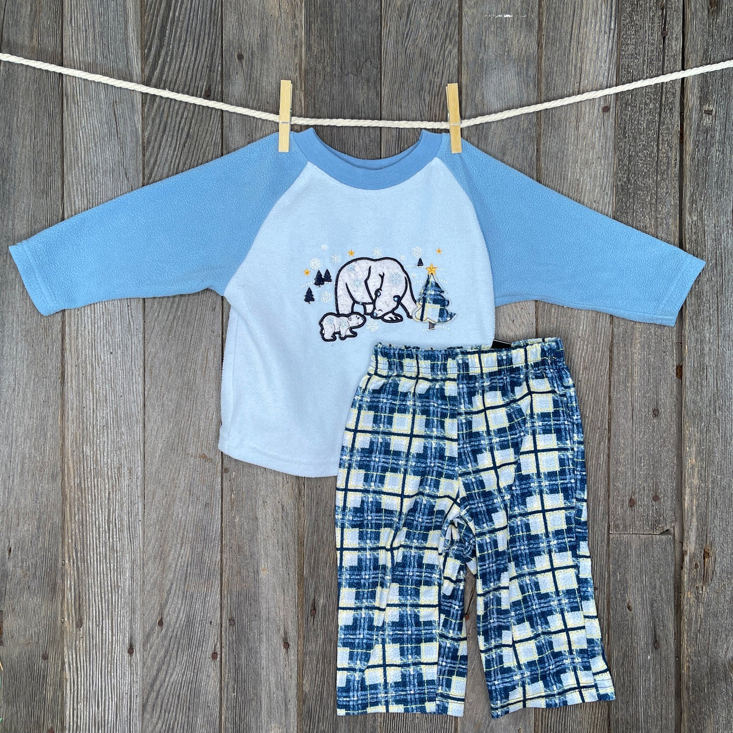 Two Piece Pajama Set 6-12 Months BCP (7157023342770)