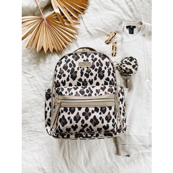 Itzy Ritzy - Leopard Itzy Mini™ Diaper Bag Backpack (7381168292018)