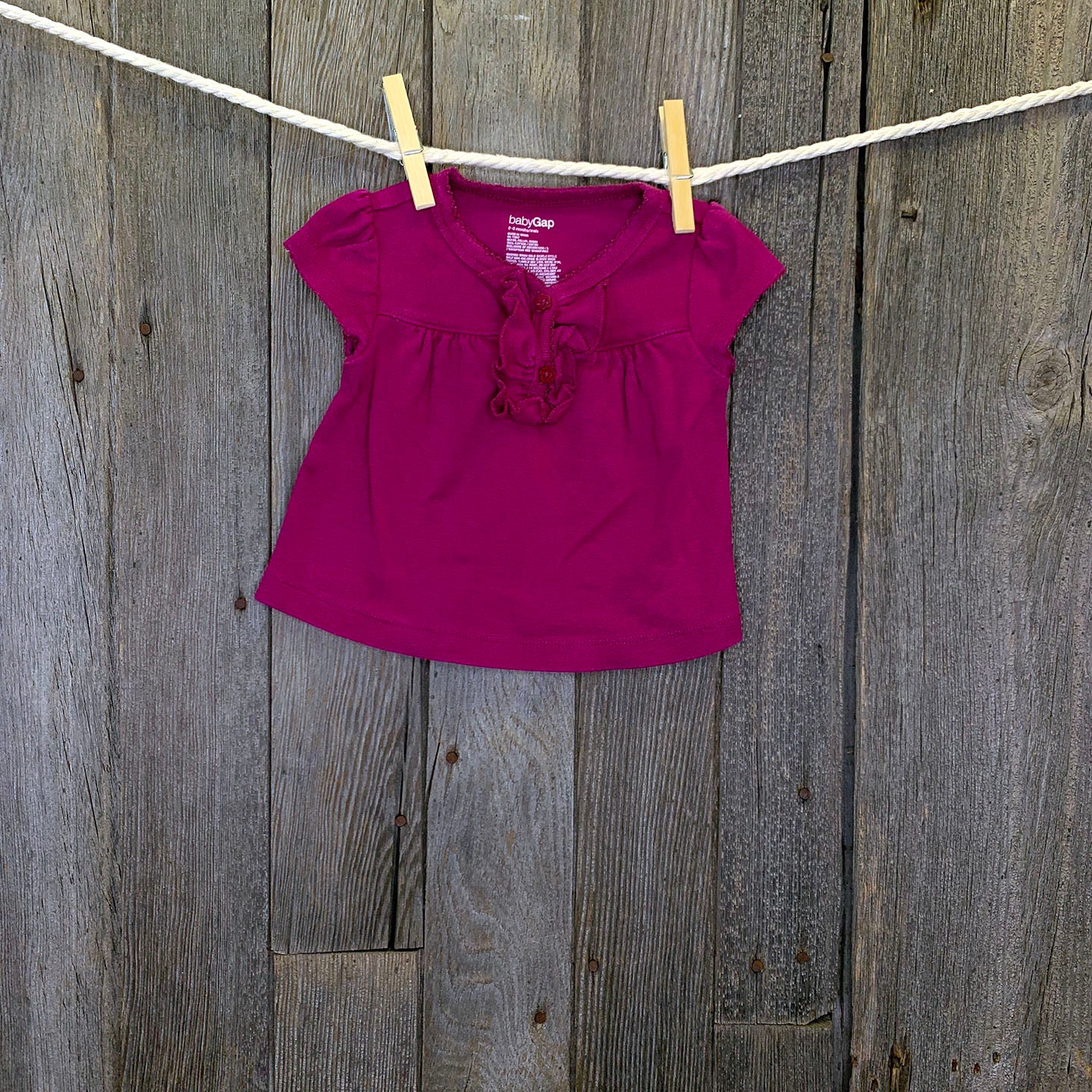 Short Sleeve Top 0-3 Months (7229528735922)