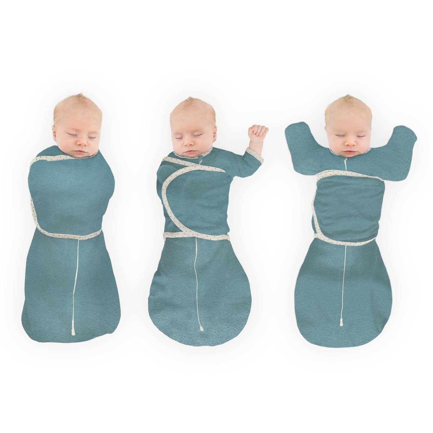 Omni Swaddle Sack, - Heathered Teal - Newborn/0-3 Months