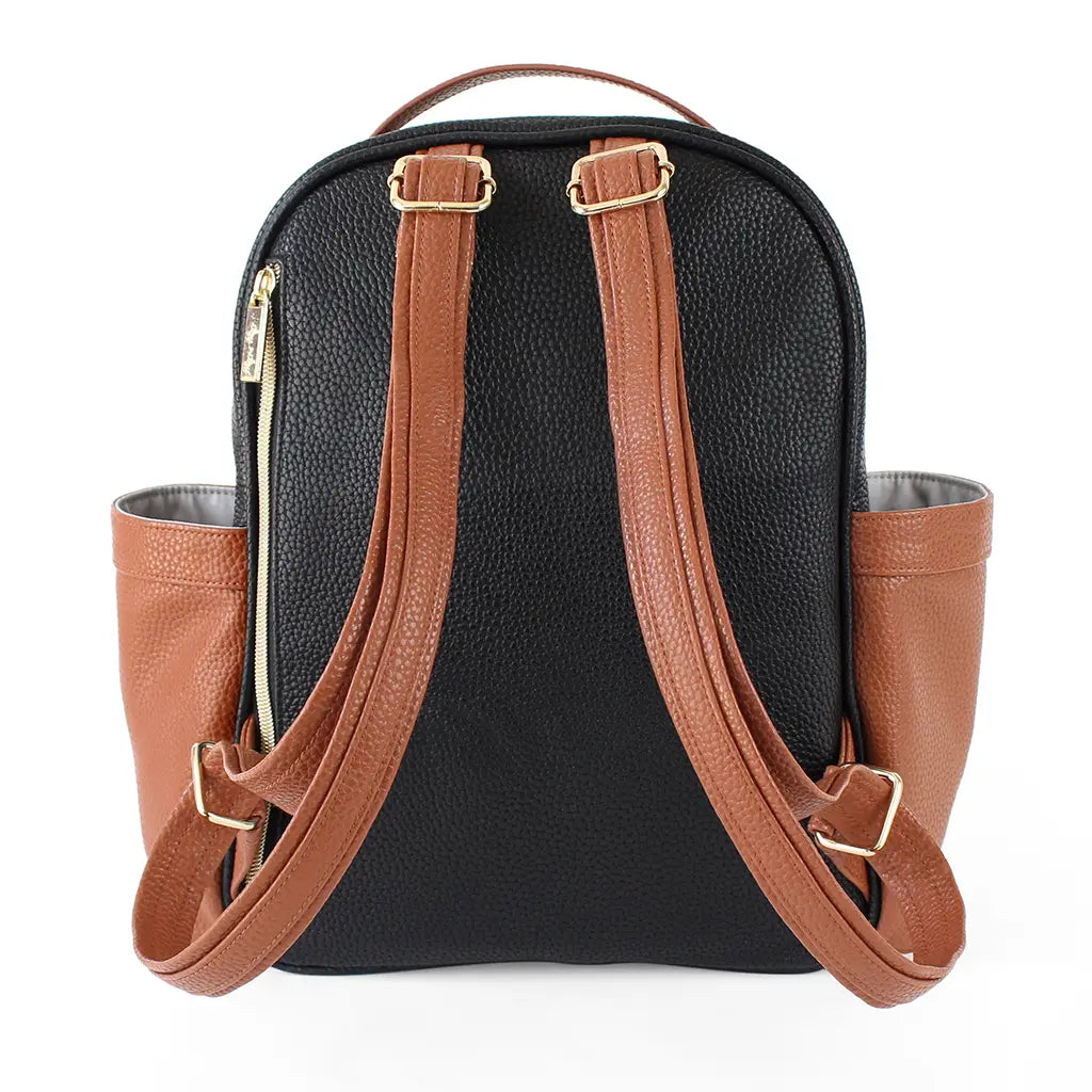 Itzy Ritzy - Coffee & Cream Itzy Mini™ Diaper Bag Backpack (7381168259250)