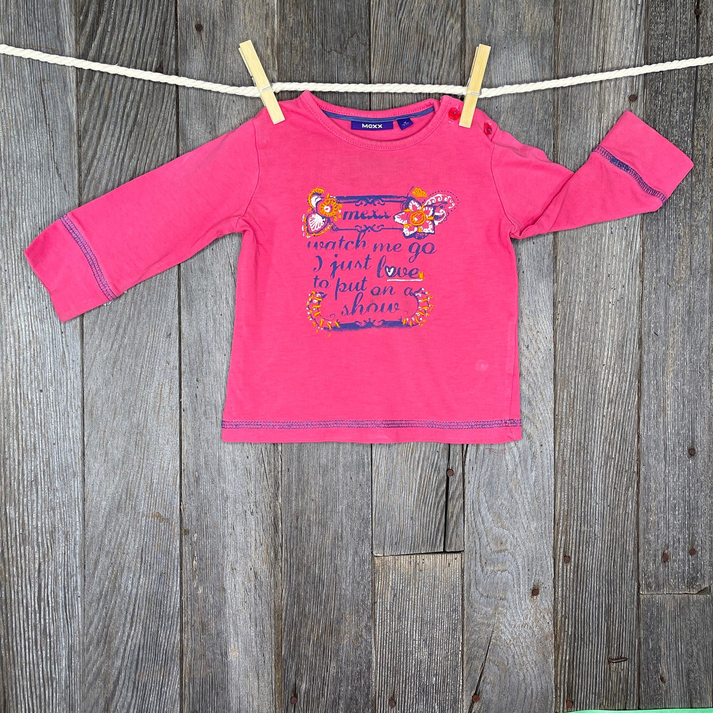 Long Sleeve Top 6-9 Months Essentials BCP (7176910241970)
