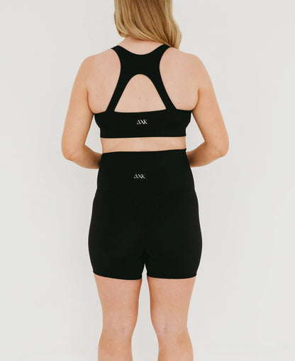 AXK Maternity - Biker Shorts - Black