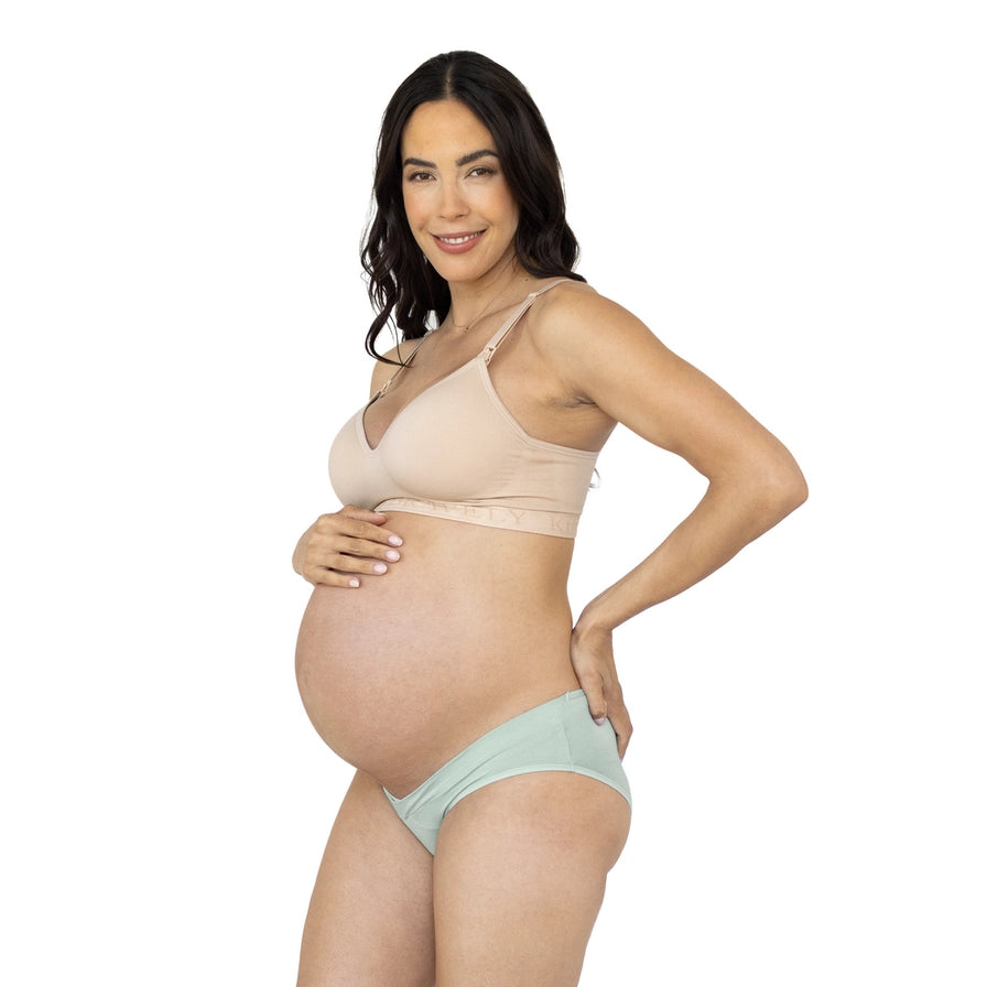 Kindred Bravely - Under-the-Bump Bikini Underwear Pastels (5-Pack)Maternity/Postpartum