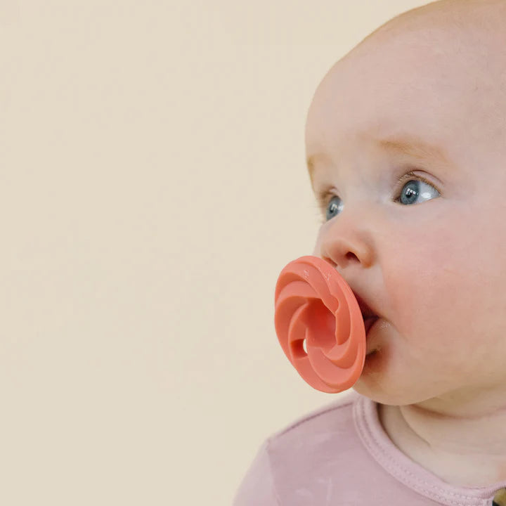 Doddle and Co. Pacifier - Peach + Cloud