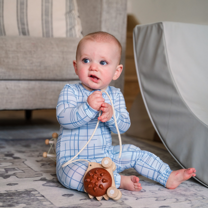 Pip + Phee - Bamboo Footless Sleepers | LE Prints: Dainty-floral / 2T