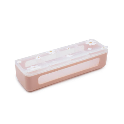 Melii - 4 Compartment Snackle: Blue