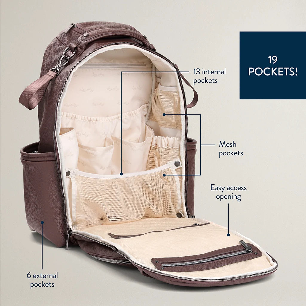 Itzy Ritzy - Espresso Boss Plus Backpack Diaper Bag
