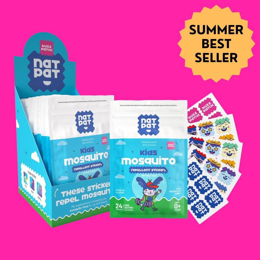NATPAT Buzzpatch - Mosquito & Insect Repellent Stickers