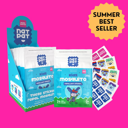 NATPAT Buzzpatch - Mosquito & Insect Repellent Stickers