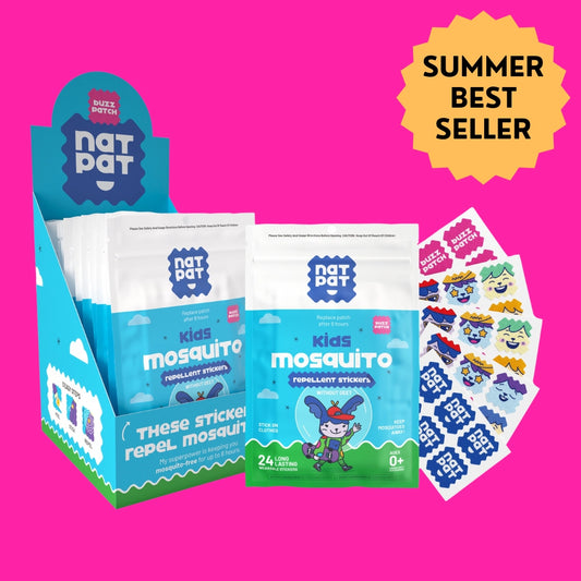 NATPAT Buzzpatch - Mosquito & Insect Repellent Stickers