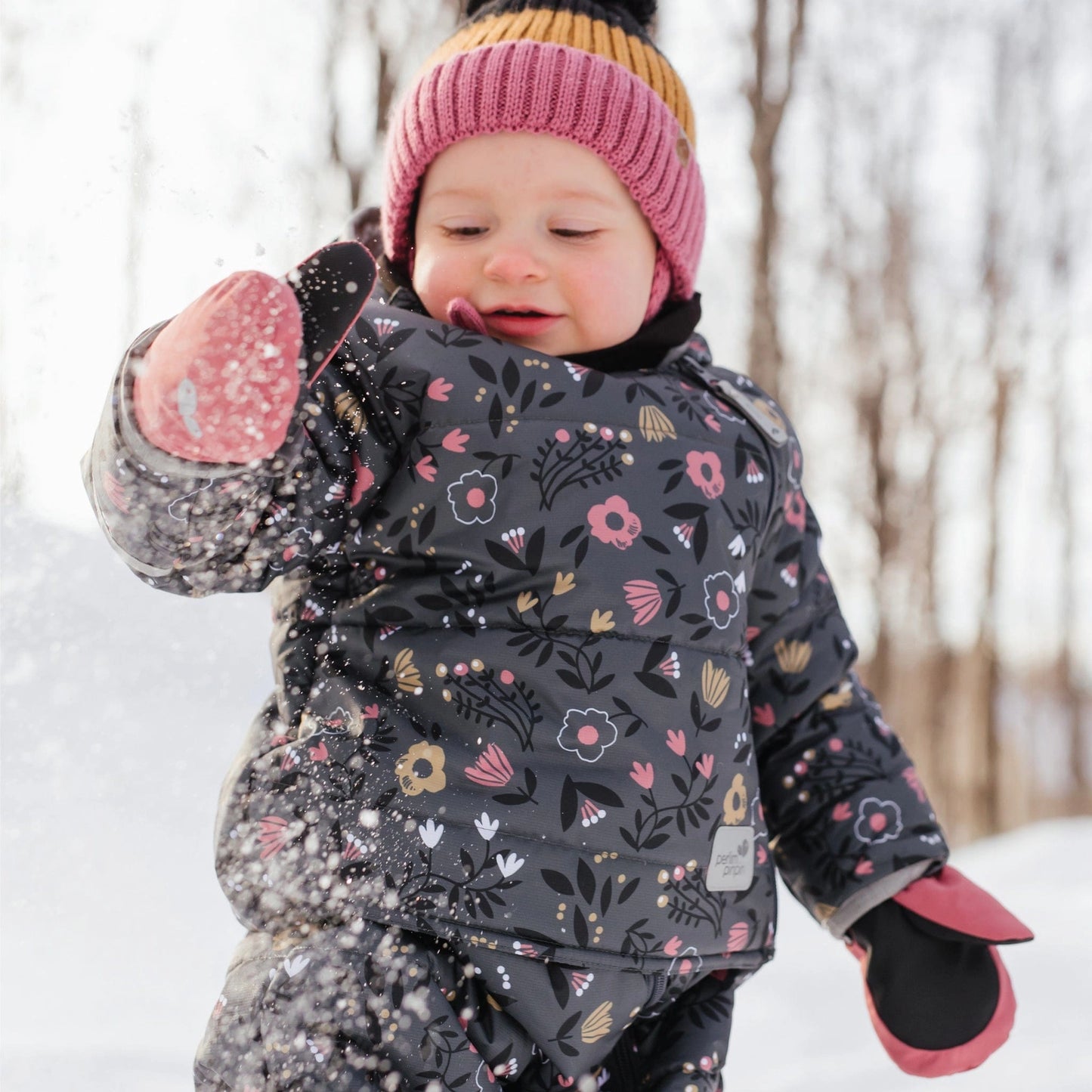 Perlimpinpin - Winter Mitts - Punch