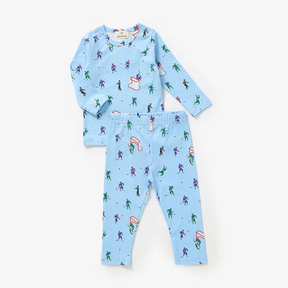Game Time 2 Piece Set- 100% Organic Cotton Baby Outfit