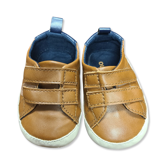 Old Navy Soft Brown Velcro Shoes 0-3 Months - FEB 8 DROP
