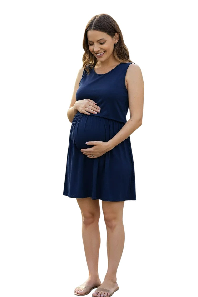 Nursing Midi Dress