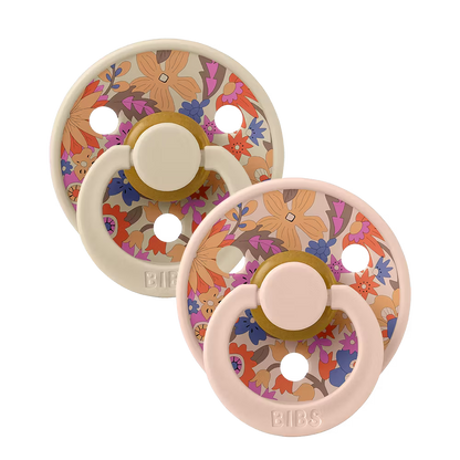 BIBS x LIBERTY Colour 2 Pack June Blossom - Blush Mix