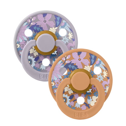 BIBS x LIBERTY Colour 2 Pack June Blossom - Pumpkin Mix