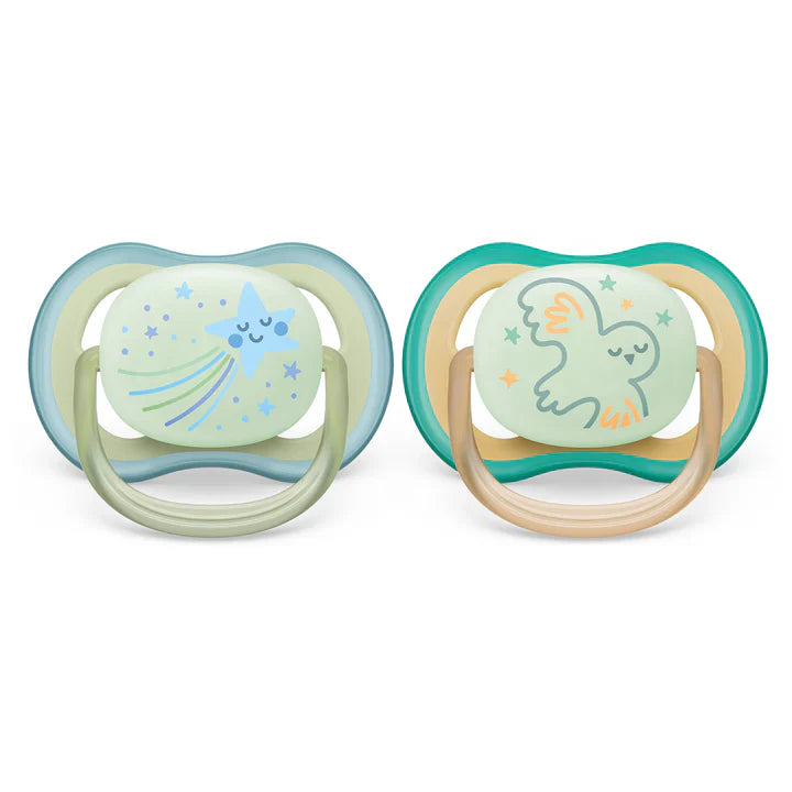Philips Avent - Ultra Air Nighttime Pacifier 2 Pack