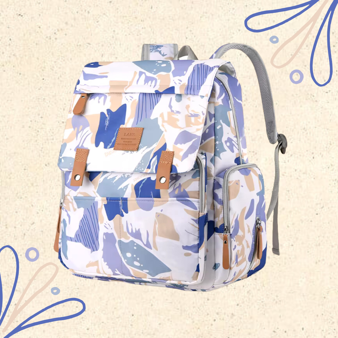 PRE-ORDER - Little Locals Diaper Rucksack - Ocean