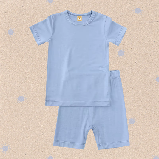 ✨PRE-SALE✨ Little Locals Bamboo Summer Set - SKY