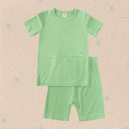 Little Locals - 🚨 IN STORE NOW 🚨  Little Locals Bamboo Summer Set - SAGE