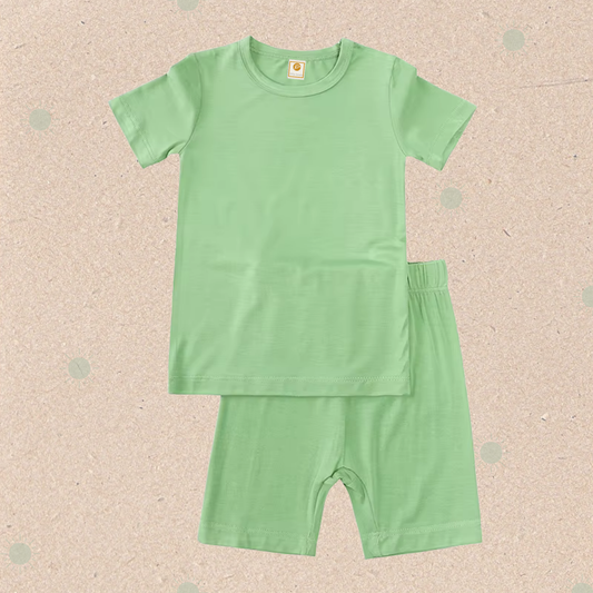 ✨PRE-SALE✨ Little Locals Bamboo Summer Set - SAGE