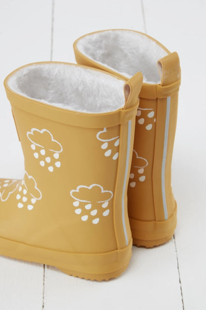 Grass & Air - Colour Changing Rain Boots (Wellies) - Ochre