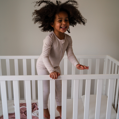 Pip + Phee - Bamboo Footless Sleepers | LE Prints #2: Desert-dinos / 3T