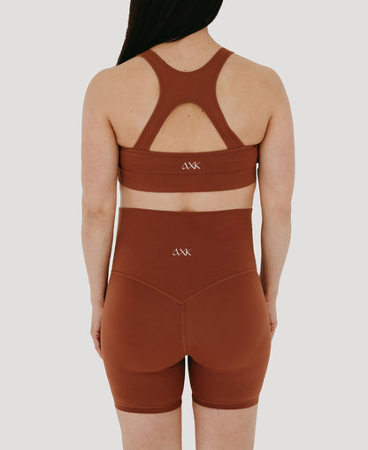 AXK Maternity - Biker Shorts - Brown
