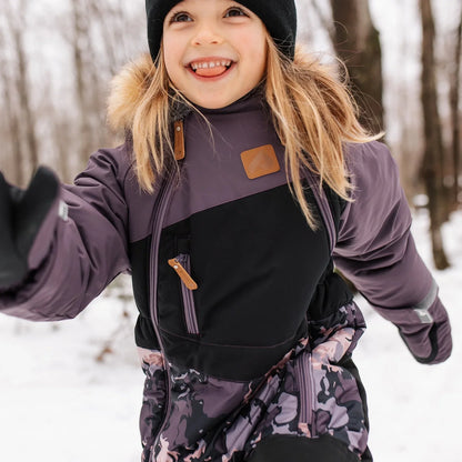 Perlimpinpin - One Piece Toddler Snowsuit - Abstract
