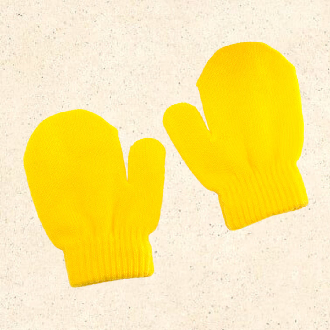 YELLOW- The Mittens Your Kids Always Lose