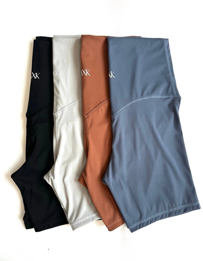 AXK Maternity - Biker Shorts - Blue